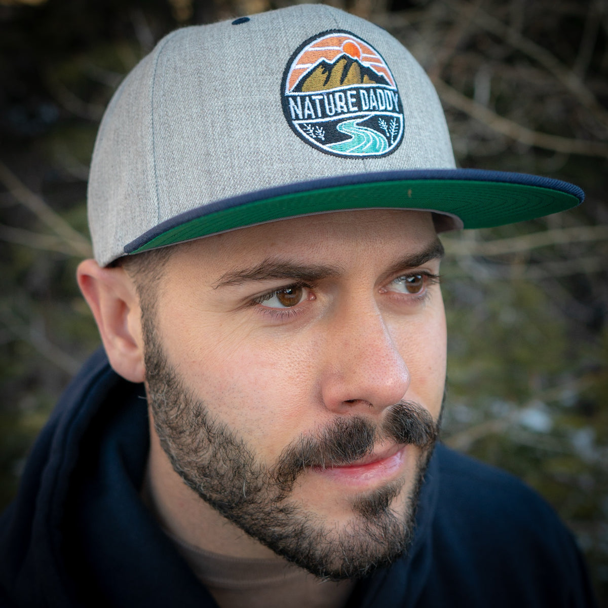 Nature Daddy embroidered logo cap