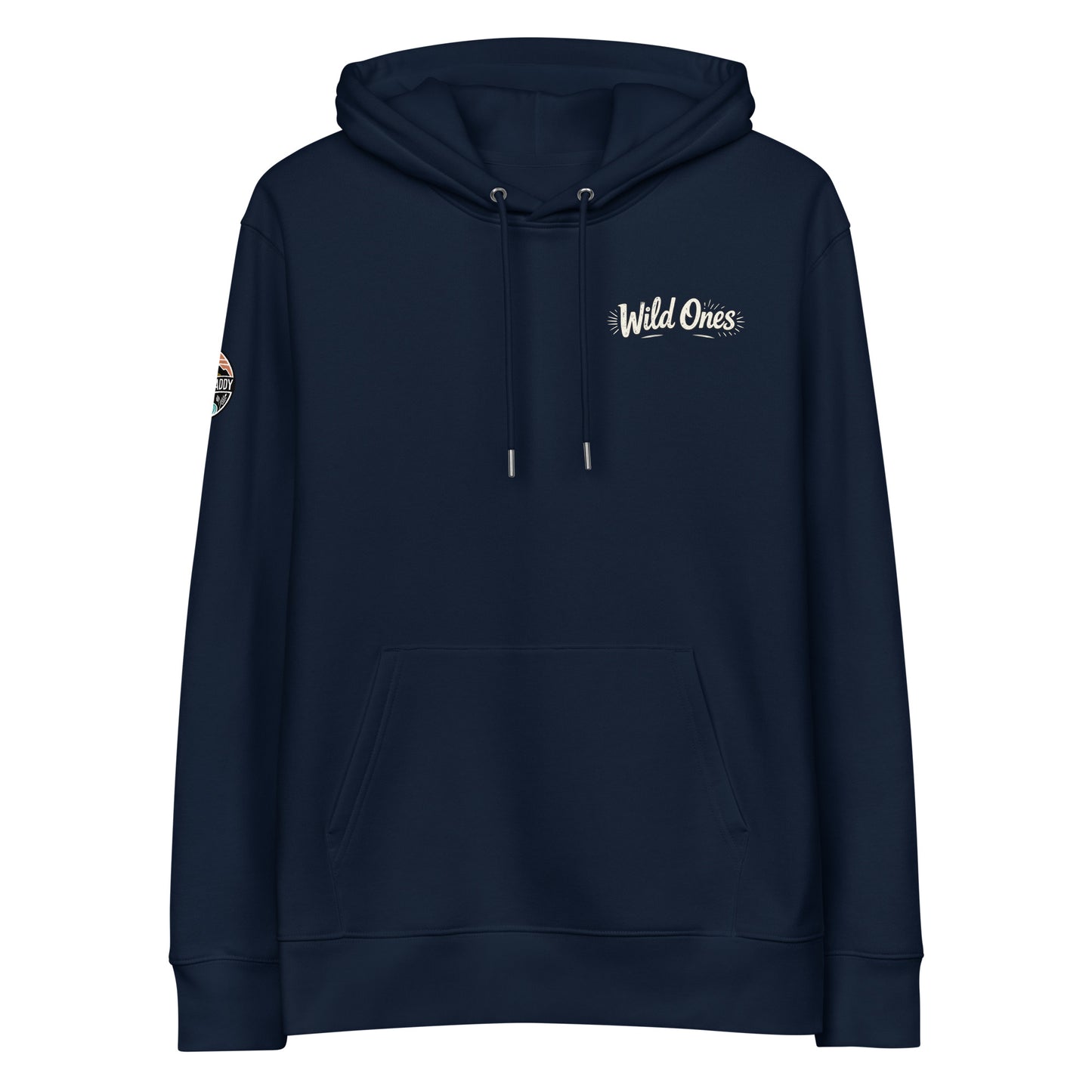 Wild Ones heavyweight organic cotton hoodie with chest print