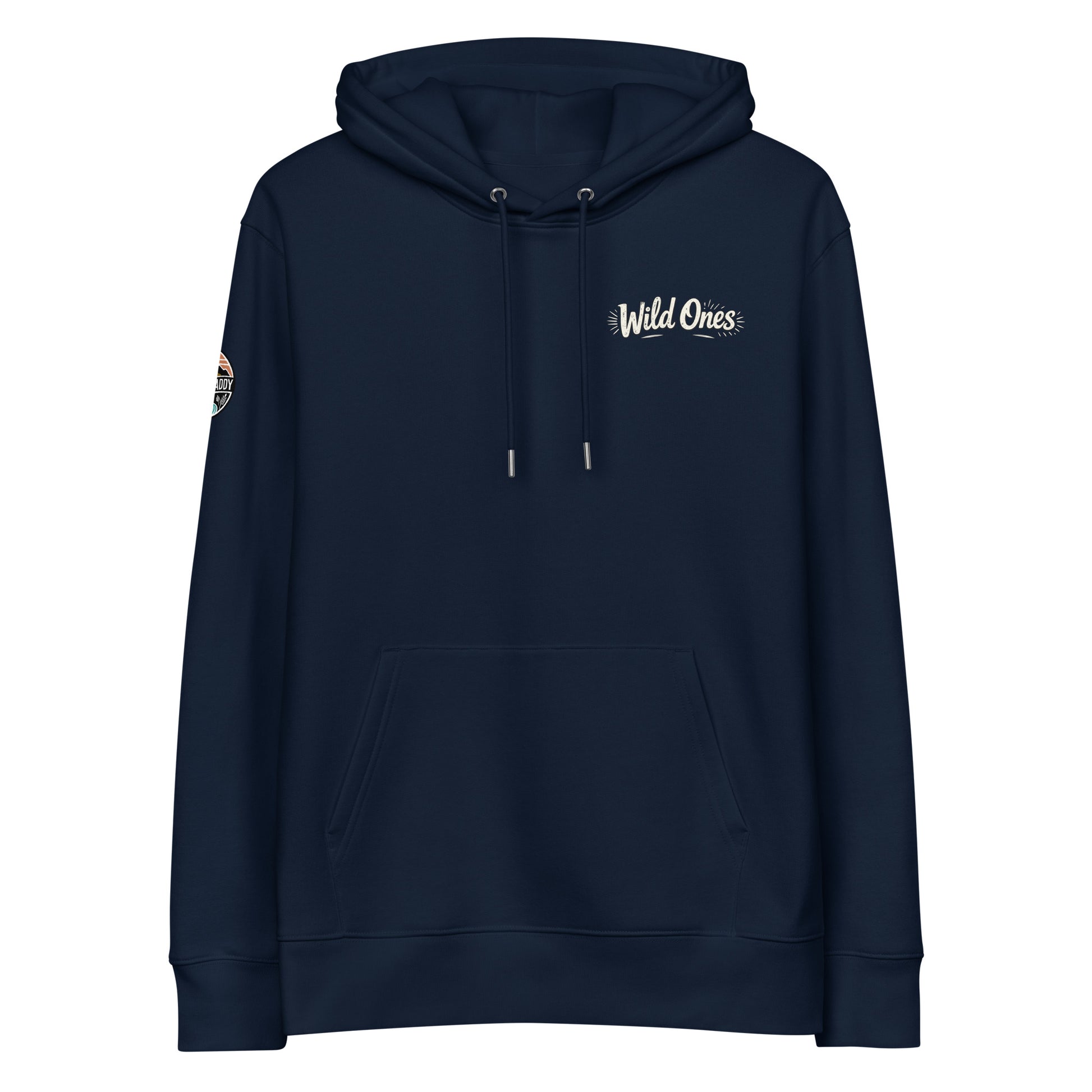 Wild Ones heavyweight organic cotton hoodie with chest print
